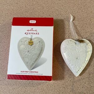 2014 “Our First Christmas” Hallmark Ornament
